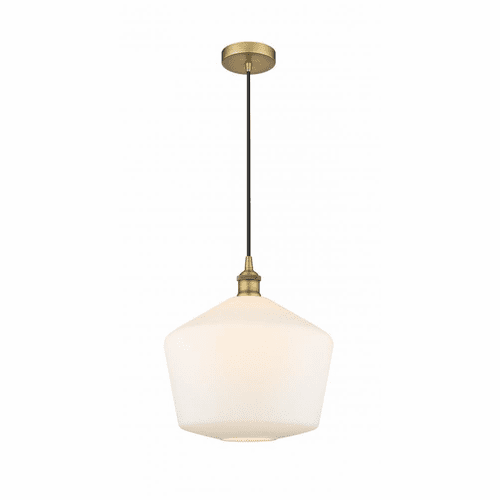 Innovations Cindyrella LED Mini Pendant - Brushed Brass - 616-1P-BB-G651-12-LED