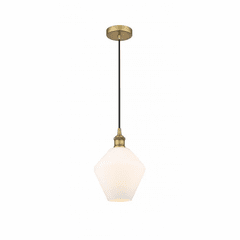 Innovations Cindyrella LED Mini Pendant - Brushed Brass - 616-1P-BB-G651-8-LED