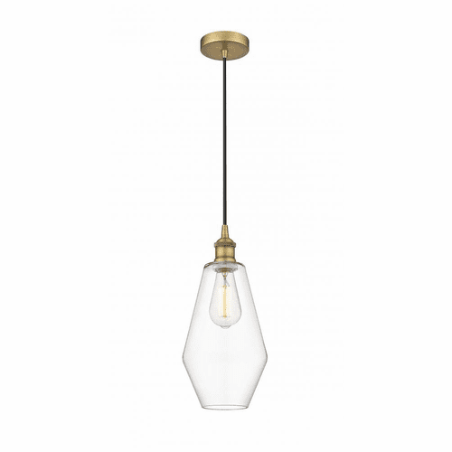 Innovations Cindyrella LED Mini Pendant - Brushed Brass - 616-1P-BB-G652-7-LED