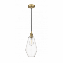 Innovations Cindyrella LED Mini Pendant - Brushed Brass - 616-1P-BB-G652-7-LED