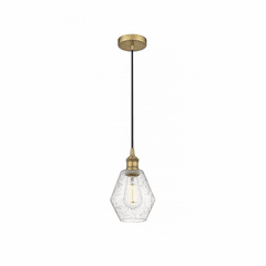Innovations Cindyrella LED Mini Pendant - Brushed Brass - 616-1P-BB-G654-6-LED