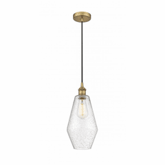 Innovations Cindyrella LED Mini Pendant - Brushed Brass - 616-1P-BB-G654-7-LED