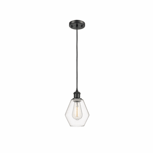 Innovations Cindyrella LED Mini Pendant - Matte Black - 516-1P-BK-G652-6-LED