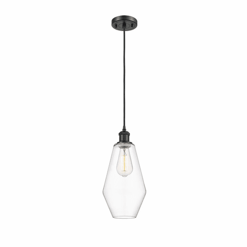 Innovations Cindyrella LED Mini Pendant - Matte Black - 516-1P-BK-G652-7-LED