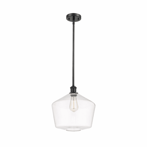 Innovations Cindyrella LED Mini Pendant - Matte Black - 516-1S-BK-G652-12-LED