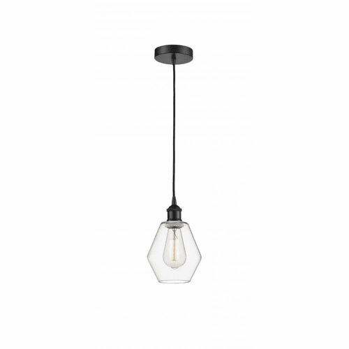 Innovations Cindyrella LED Mini Pendant - Matte Black - 616-1P-BK-G652-6-LED