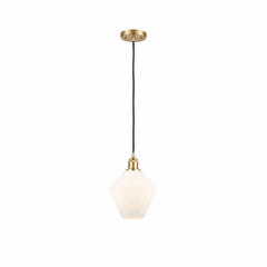 Innovations Cindyrella LED Mini Pendant - Satin Gold - 516-1P-SG-G651-8-LED