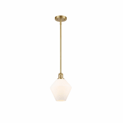 Innovations Cindyrella LED Mini Pendant - Satin Gold - 516-1S-SG-G651-8-LED