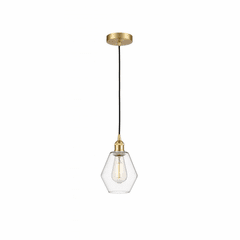 Innovations Cindyrella LED Mini Pendant - Satin Gold - 616-1P-SG-G652-6-LED