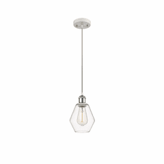 Innovations Cindyrella LED Mini Pendant - White and Chrome - 516-1P-WPC-G652-6-LED