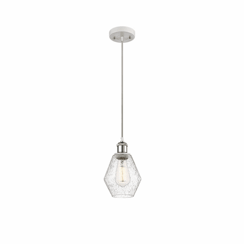 Innovations Cindyrella LED Mini Pendant - White and Chrome - 516-1P-WPC-G654-6-LED