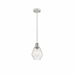 Innovations Cindyrella LED Mini Pendant - White and Chrome - 516-1P-WPC-G654-6-LED Innovations Cindyrella LED Mini Pendant - White and Chrome - 516-1P-WPC-G654-6-LED