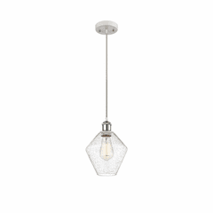 Innovations Cindyrella LED Mini Pendant - White and Chrome - 516-1P-WPC-G654-8-LED