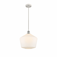 Innovations Cindyrella LED Mini Pendant - White/Chrome - 516-1P-WPC-G651-12-LED Innovations Cindyrella LED Mini Pendant - White/Chrome - 516-1P-WPC-G651-12-LED