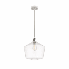Innovations Cindyrella LED Mini Pendant - White & Chrome - 516-1P-WPC-G652-12-LED