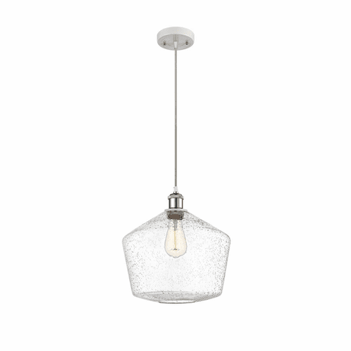 Innovations Cindyrella LED Mini Pendant - White & Chrome - 516-1P-WPC-G654-12-LED