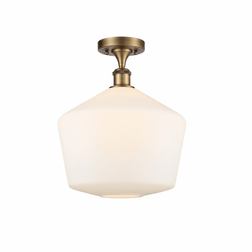 Innovations Cindyrella LED Semi-Flush Mount - Brshd Brass - 516-1C-BB-G651-12-LED