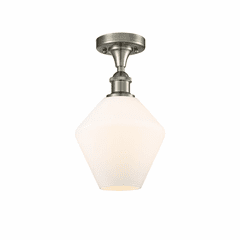 Innovations Cindyrella LED Semi-Flush Mount - Brshd Nickel - 516-1C-SN-G651-8-LED Innovations Cindyrella LED Semi-Flush Mount - Brshd Nickel - 516-1C-SN-G651-8-LED