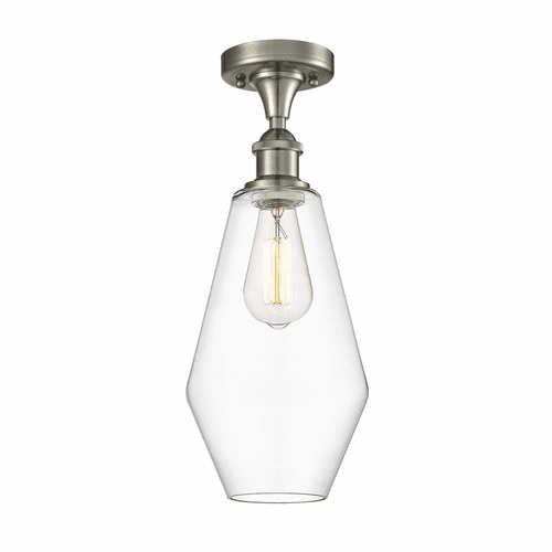 Innovations Cindyrella LED Semi-Flush Mount - Brshd Nickel - 516-1C-SN-G652-7-LED