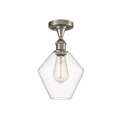 Innovations Cindyrella LED Semi-Flush Mount - Brshd Nickel - 516-1C-SN-G652-8-LED