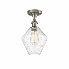 Innovations Cindyrella LED Semi-Flush Mount - Brshd Nickel - 516-1C-SN-G654-8-LED