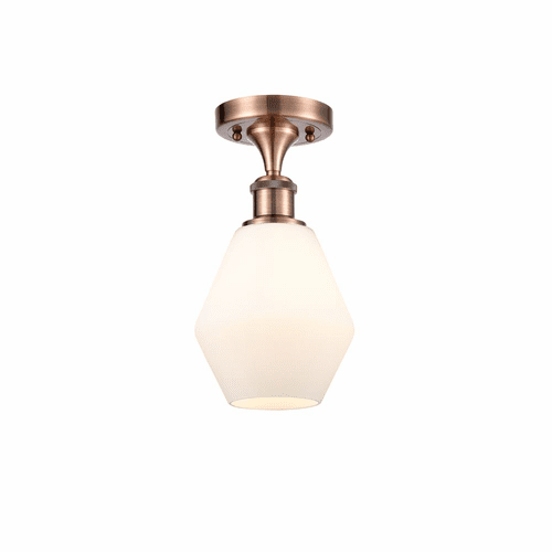 Innovations Cindyrella LED Semi-Flush Mount - Copper - 516-1C-AC-G651-6-LED