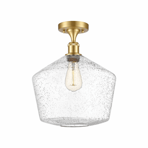Innovations Cindyrella LED Semi-Flush Mount - Satin Gold - 516-1C-SG-G654-12-LED