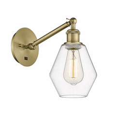 Innovations Cindyrella LED Wall Sconce - Antique Brass - 317-1W-AB-G652-6-LED