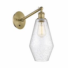 Innovations Cindyrella LED Wall Sconce - Antique Brass - 317-1W-AB-G654-7-LED