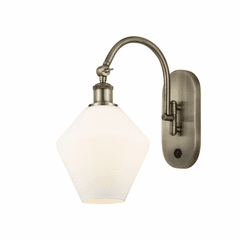 Innovations Cindyrella LED Wall Sconce - Antique Brass - 518-1W-AB-G651-8-LED