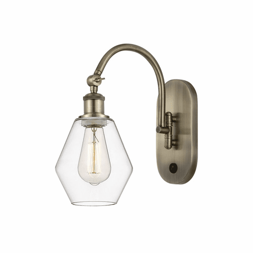 Innovations Cindyrella LED Wall Sconce - Antique Brass - 518-1W-AB-G652-6-LED