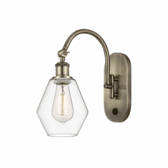 Innovations Cindyrella LED Wall Sconce - Antique Brass - 518-1W-AB-G652-6-LED