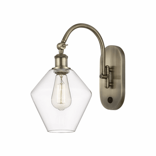Innovations Cindyrella LED Wall Sconce - Antique Brass - 518-1W-AB-G652-8-LED