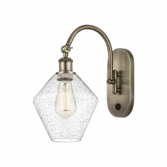 Innovations Cindyrella LED Wall Sconce - Antique Brass - 518-1W-AB-G654-8-LED