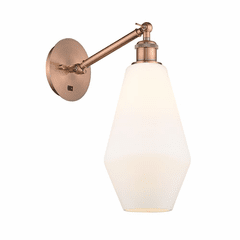 Innovations Cindyrella LED Wall Sconce - Antique Copper - 317-1W-AC-G651-7-LED
