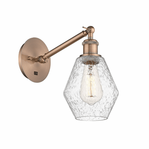 Innovations Cindyrella LED Wall Sconce - Antique Copper - 317-1W-AC-G654-6-LED