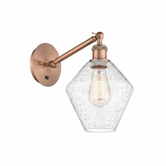 Innovations Cindyrella LED Wall Sconce - Antique Copper - 317-1W-AC-G654-8-LED