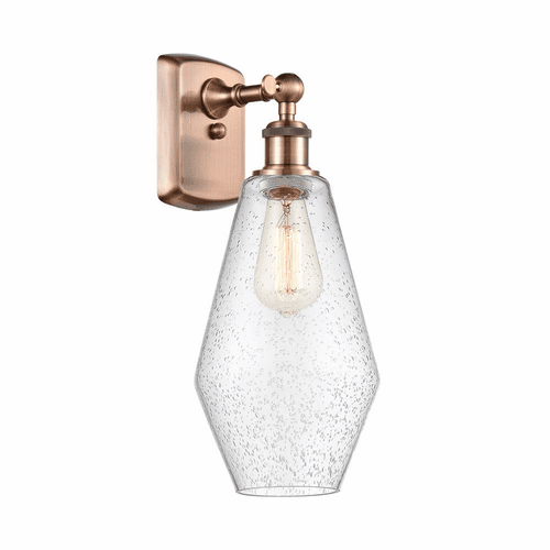 Innovations Cindyrella LED Wall Sconce - Antique Copper - 516-1W-AC-G654-7-LED