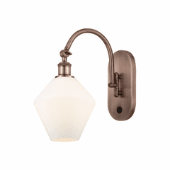 Innovations Cindyrella LED Wall Sconce - Antique Copper - 518-1W-AC-G651-8-LED