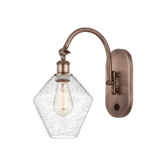Innovations Cindyrella LED Wall Sconce - Antique Copper - 518-1W-AC-G654-8-LED