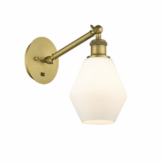 Innovations Cindyrella LED Wall Sconce - Brushed Brass - 317-1W-BB-G651-6-LED