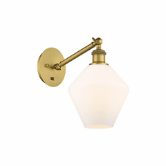Innovations Cindyrella LED Wall Sconce - Brushed Brass - 317-1W-BB-G651-8-LED