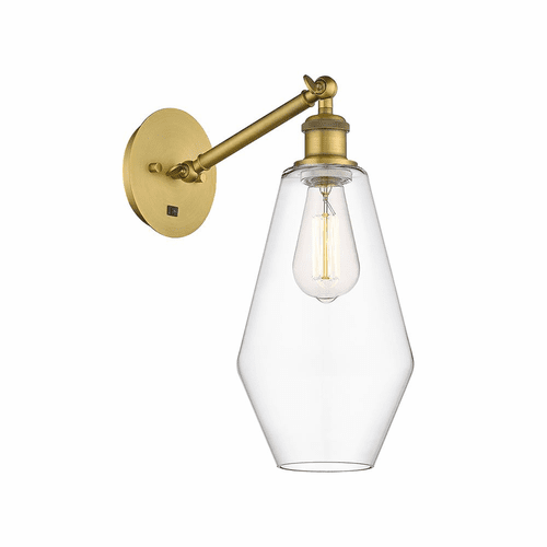 Innovations Cindyrella LED Wall Sconce - Brushed Brass - 317-1W-BB-G652-7-LED