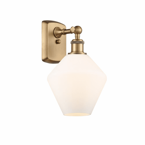 Innovations Cindyrella LED Wall Sconce - Brushed Brass - 516-1W-BB-G651-8-LED