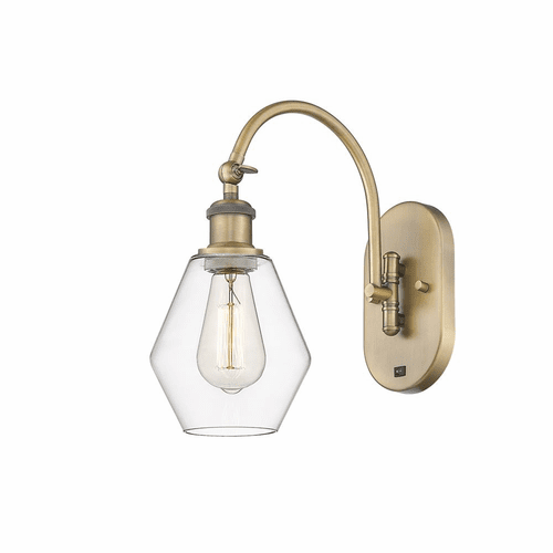 Innovations Cindyrella LED Wall Sconce - Brushed Brass - 518-1W-BB-G652-6-LED