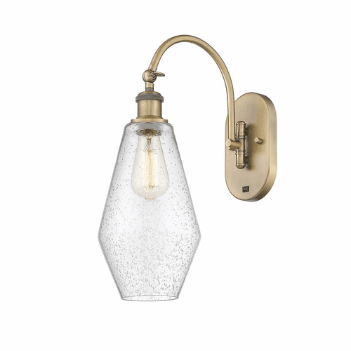 Innovations Cindyrella LED Wall Sconce - Brushed Brass - 518-1W-BB-G654-7-LED