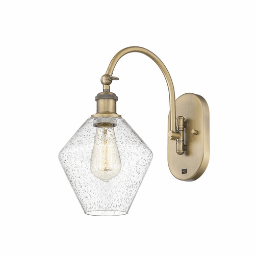 Innovations Cindyrella LED Wall Sconce - Brushed Brass - 518-1W-BB-G654-8-LED