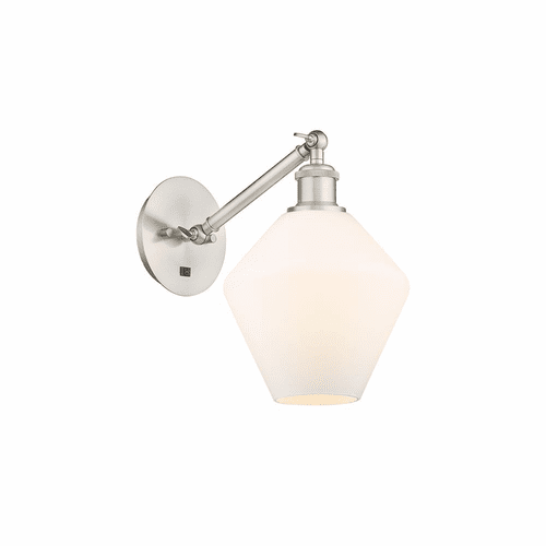 Innovations Cindyrella LED Wall Sconce - Brushed Nickel - 317-1W-SN-G651-8-LED