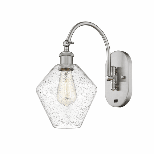 Innovations Cindyrella LED Wall Sconce - Brushed Nickel - 518-1W-SN-G654-8-LED