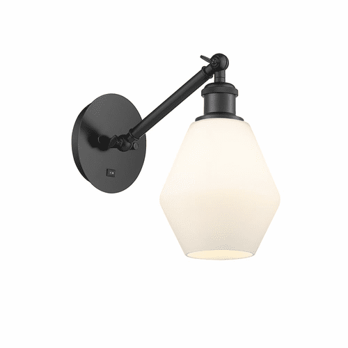 Innovations Cindyrella LED Wall Sconce - Matte Black - 317-1W-BK-G651-6-LED